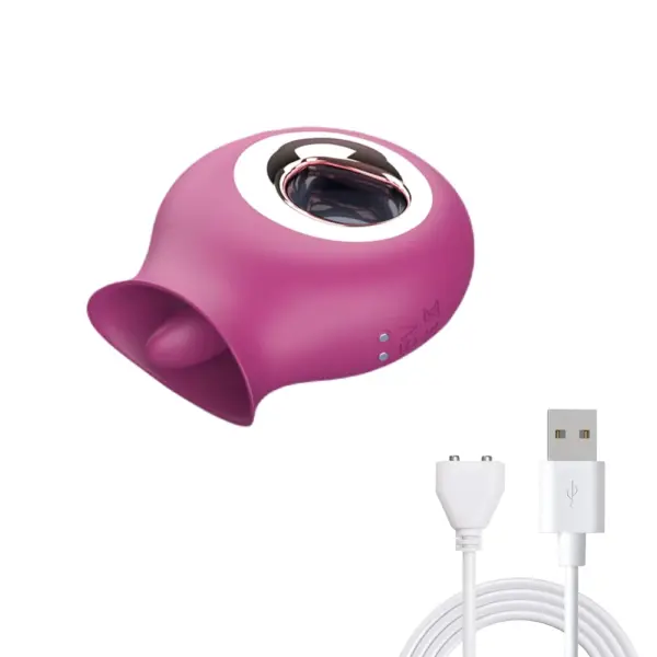 Flirty Flick – 9-Speed Licking & Sucking Vibrator – Rechargeable, Waterproof & USB Magnetic Charging - Image 2