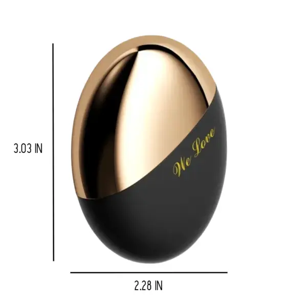 black and gold small clit suction vibrator with dimensions