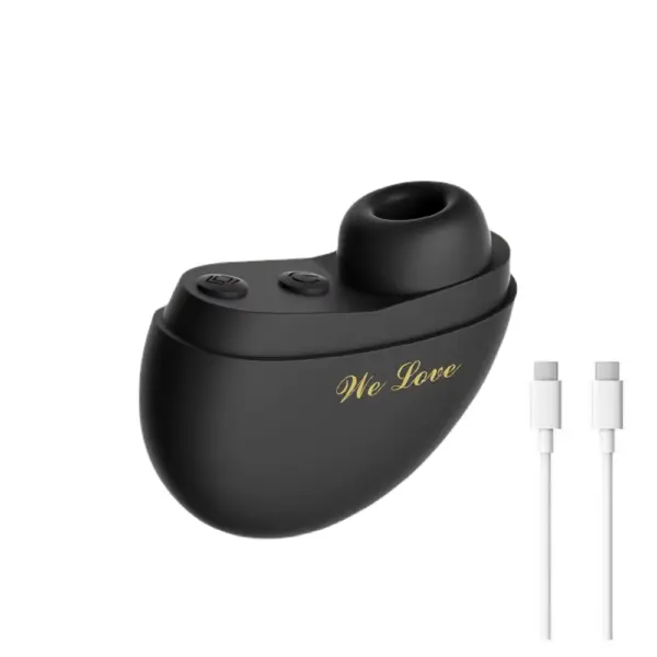 clit suction vibrator without lid and with USB-C charger