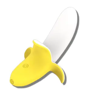 cute banana shaped vibrating dildo