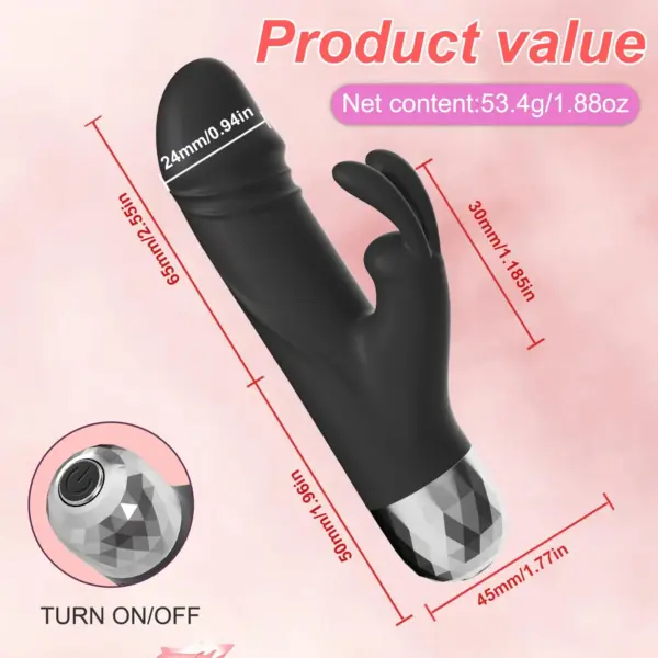 Silken Hopper Small Rabbit Vibrator