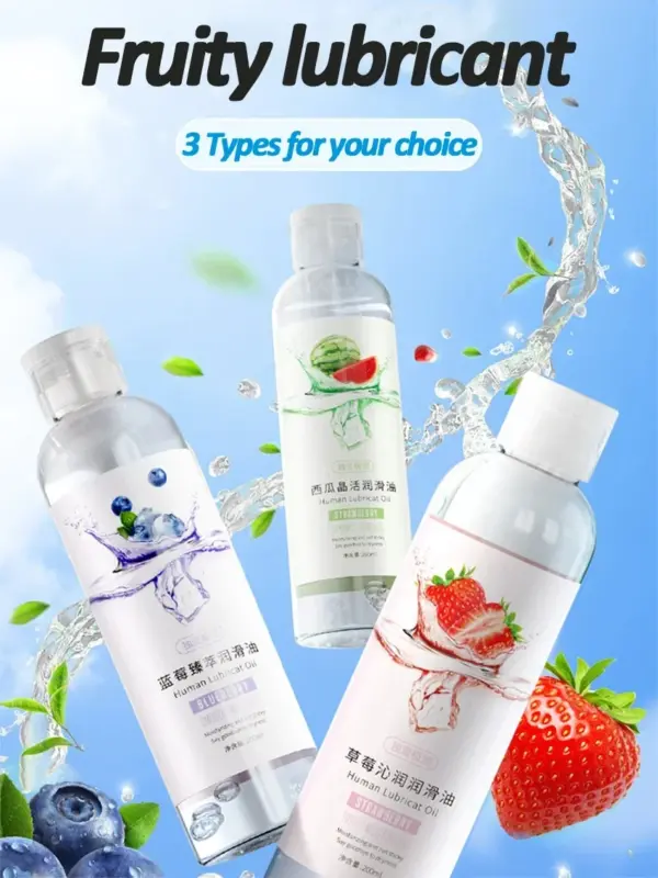 200ML Fruity Flavor Lubricant Water Based - Image 2