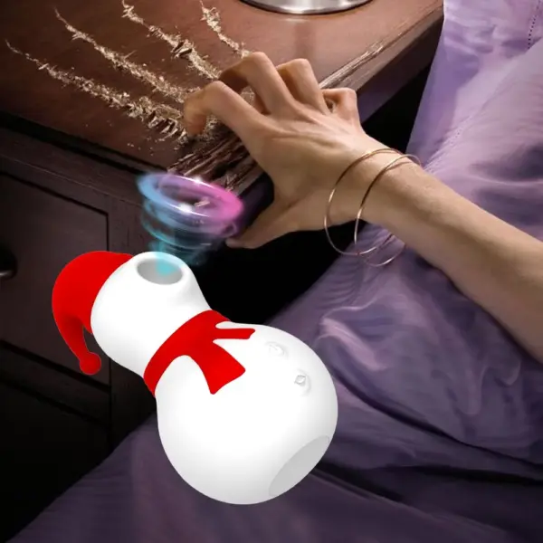 Snowman Clit Sucking Vibrator - Image 2