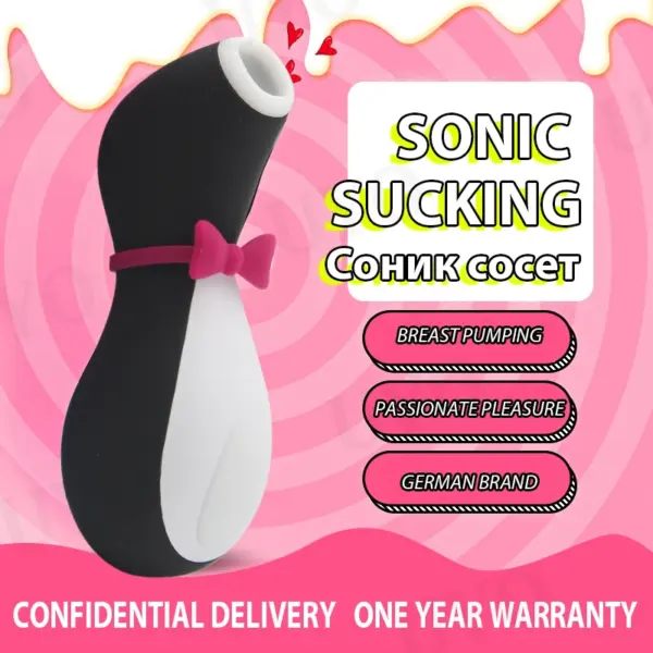 Penguin Clitoral Sucking Vibrator - Image 6