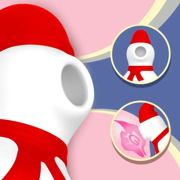 Snowman Clit Sucking Vibrator - Image 4