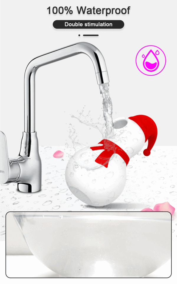 Snowman Clit Sucking Vibrator - Image 7