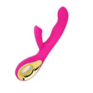 pink and gold rabbit vibrator