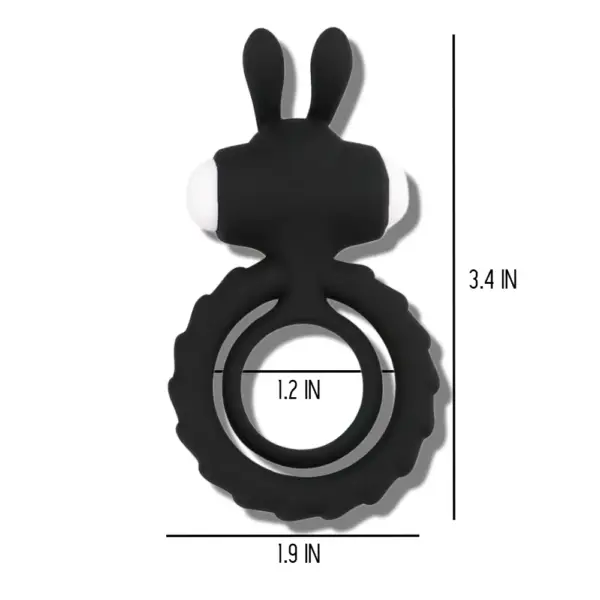 Rabbit Cock Ring Vibrator - Image 3