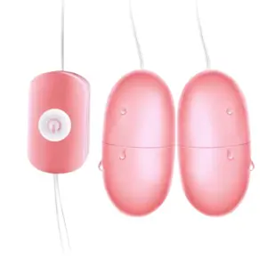 Double Wired Egg Vibrator - Plush Pod