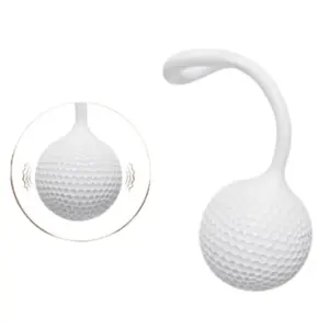 Split image showing ParTeea in a resting position and vibrating mode, emphasizing its powerful internal motor and discreet size.