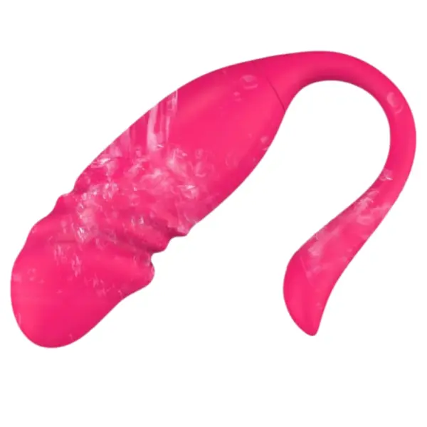 The ViviTwist app controlled egg with thruster fully submerged underwater, highlighting its waterproof build and curved ergonomic shape.